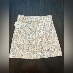 Snakeskin Skirt